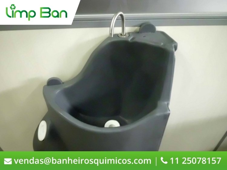 Pia de Luxo para Banheiro Químico